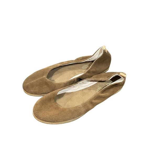 Tom’s Olivia ballet flats 9 Amber suede brown - Picture 1 of 7